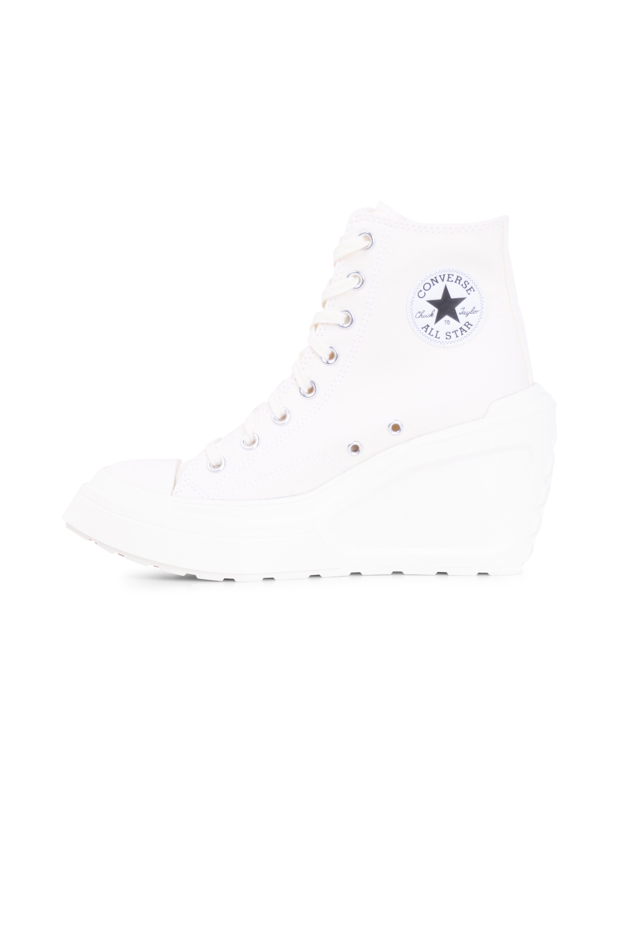 CONVERSE Baskets montantes CHUCK 70 DE LUXE WEDGE Blanc
