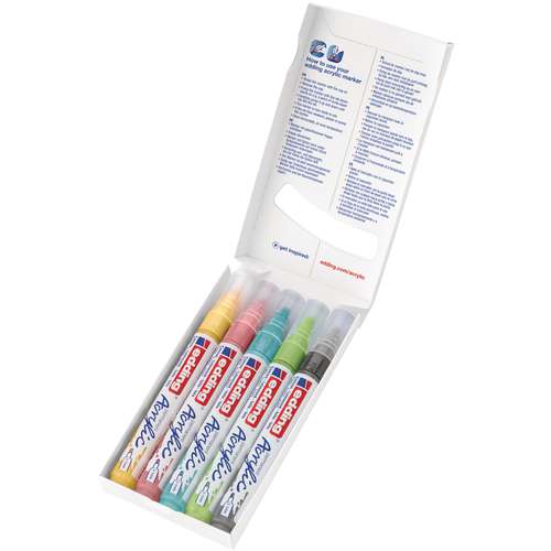 edding® 5100 Acrylmarker 5er-Sets