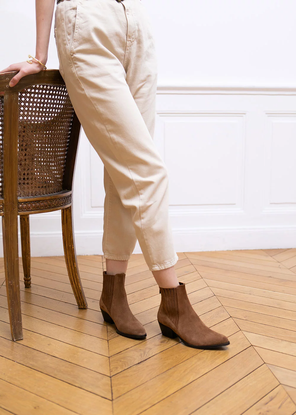 BOOTS ESRA VELOURS SIGARO