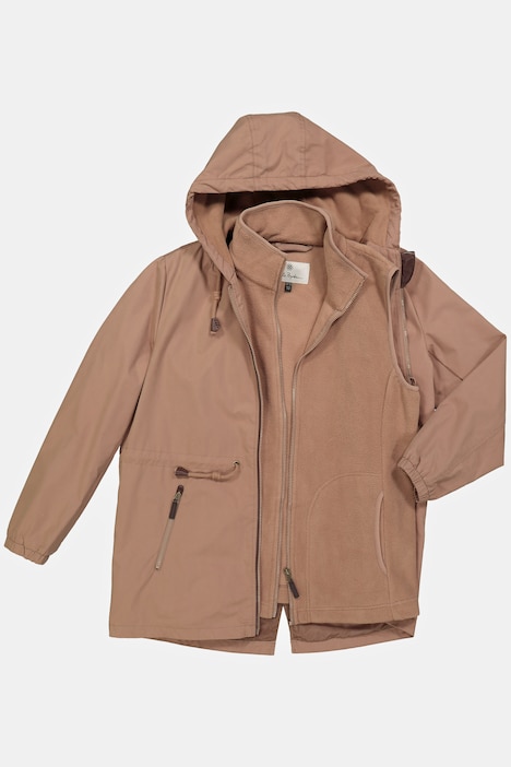 HYPRAR 2-in1-Jacke, mit Fleeceweste, wasserabweisend