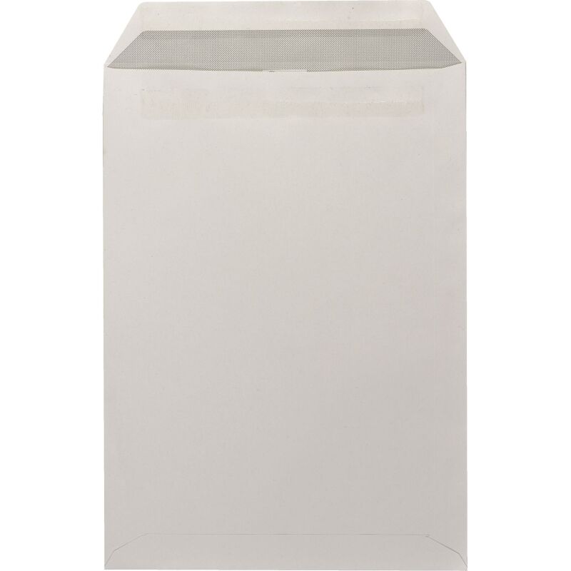Bruneau - Pochette kraft blanc recyclé 229 x 324 mm 90 g sans fenêtre - Boîte de 250