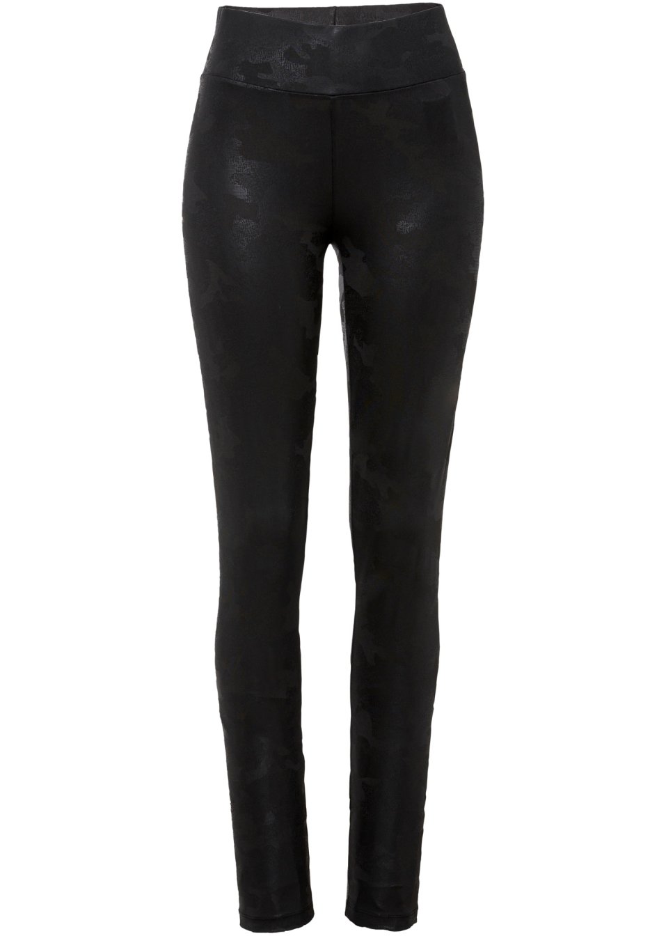 Legging brillant avec imprimé camouflage
