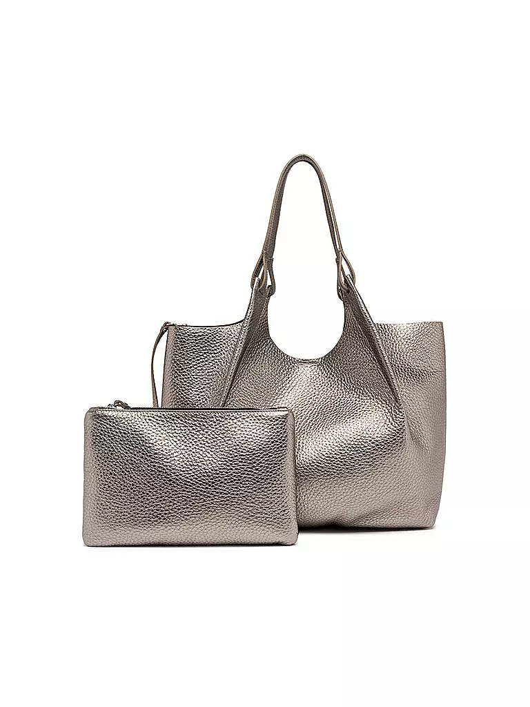 GIANNI CHIARINI Ledertasche - Hobo Bag DUA hellbraun