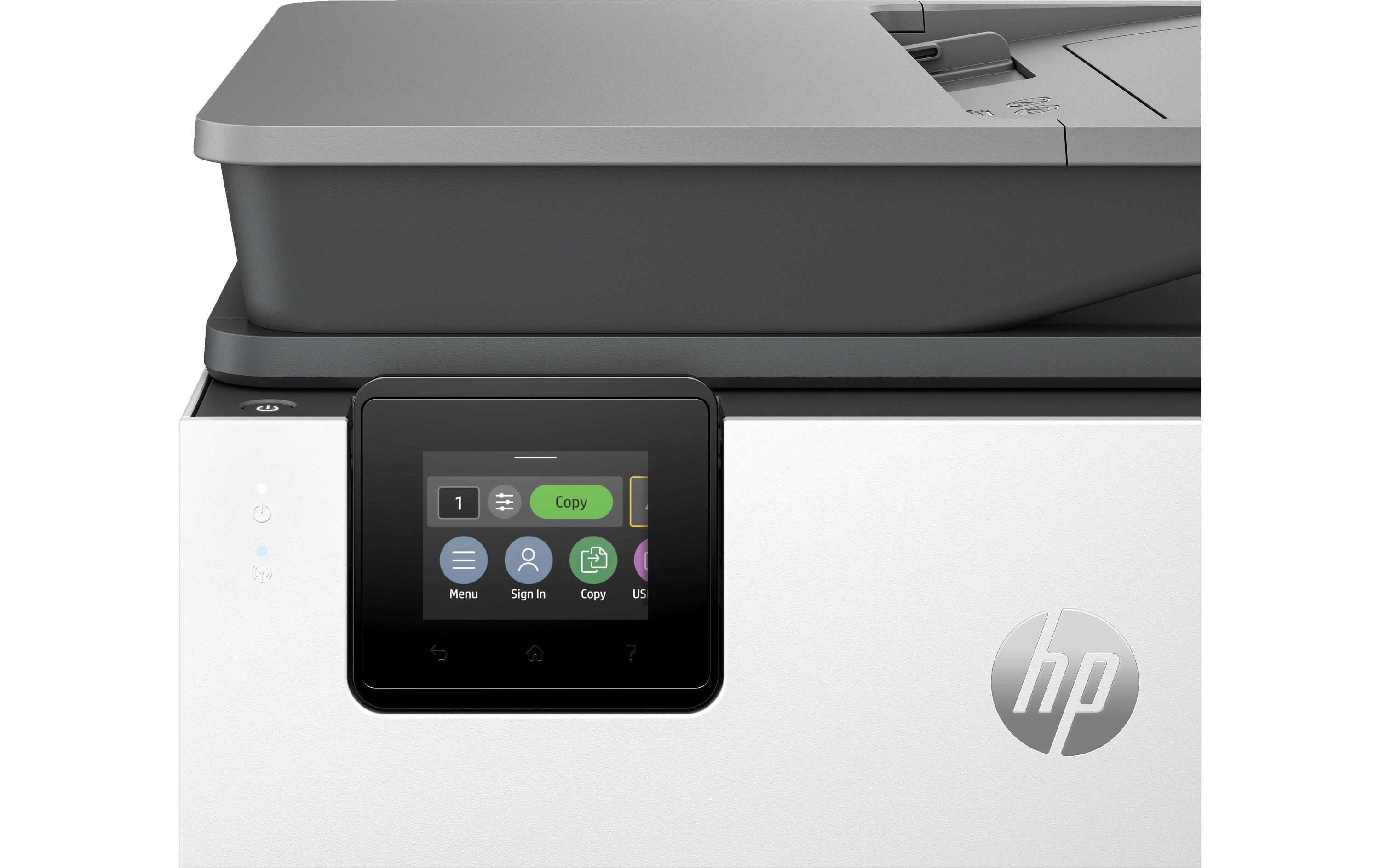 Multifunktionsdrucker OfficeJet Pro 9120b All-in-One<br>4-in-1-Tintenstrahl-Multifunktionsdrucker für Arbeitsgruppen