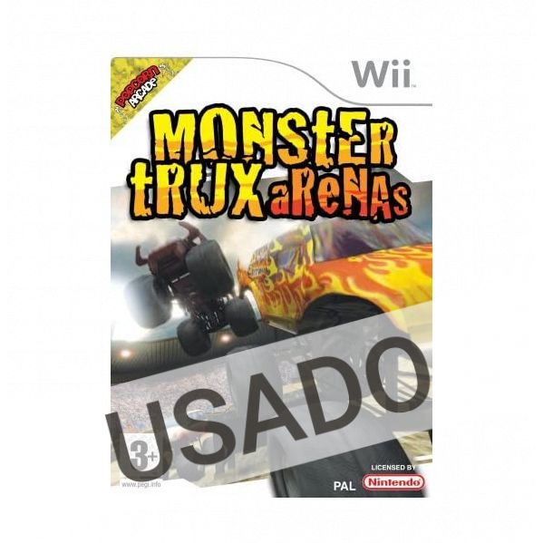 Monster Trux Arenas Wii Usado