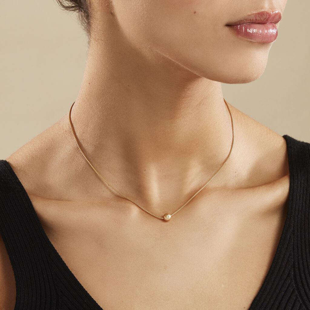 Collier Chedia Or Jaune
