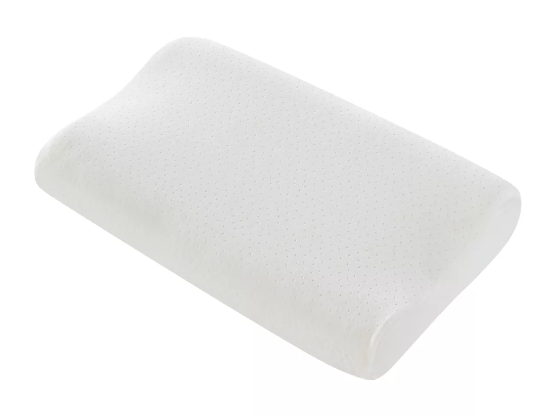 Oreiller ergonomique MEMORY - 30x50x5cm - Mousse à mémoire de forme - Soutien optimal - Morphea