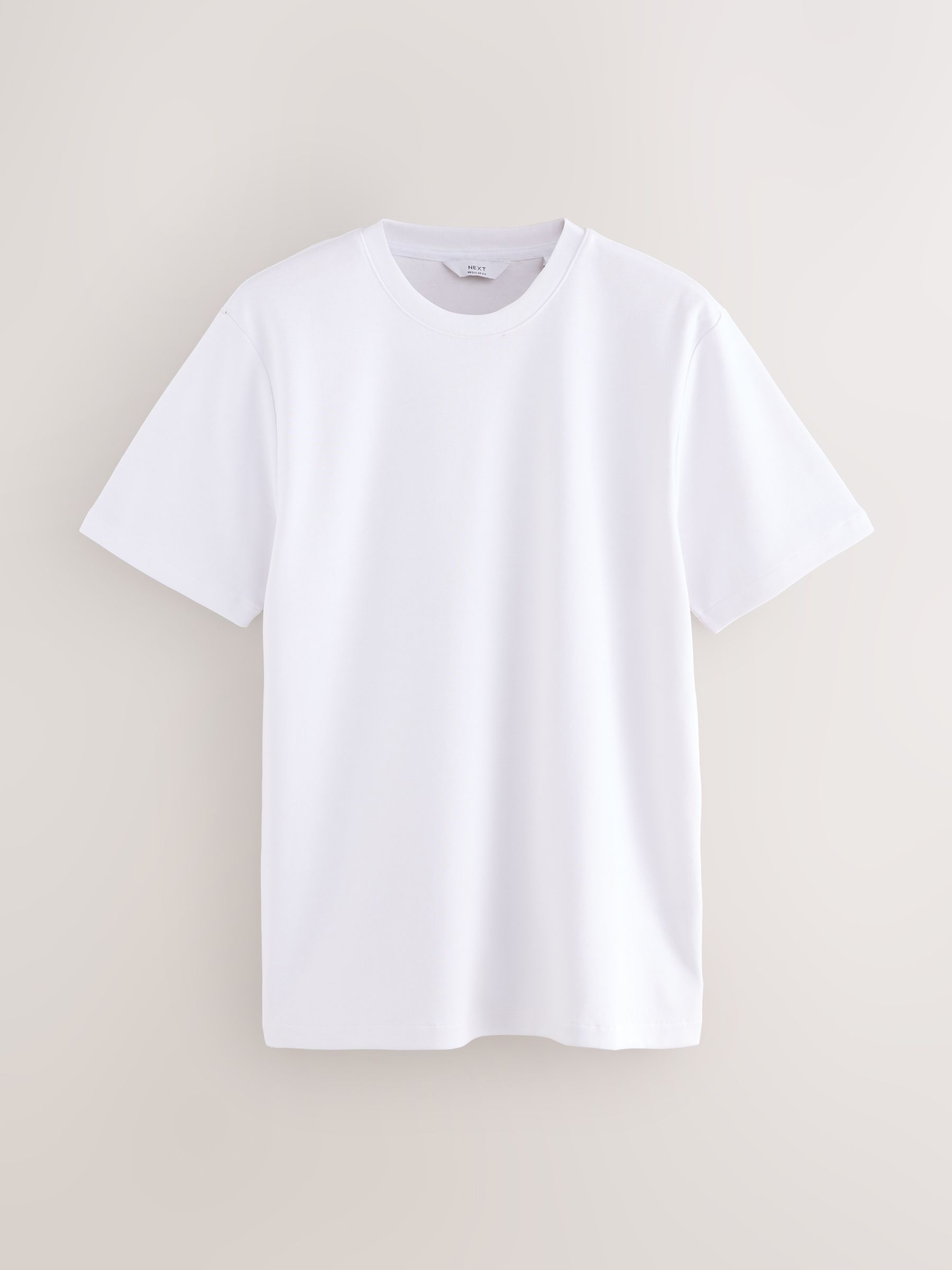 Marineblauw/wit/kiezelkleur - Smart Soft Touch Heavyweight T-Shirts 3 Pack
