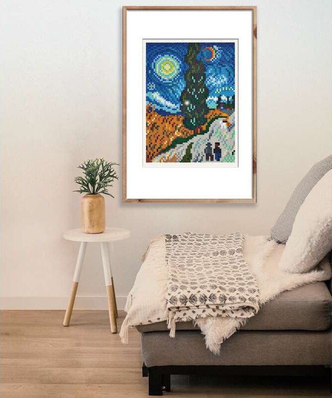 Hama Art - Van Gogh Perlesæt - 10.000 Midi Perler - 3607