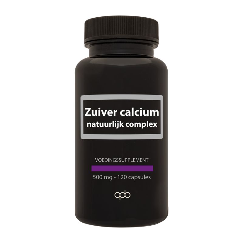 Apb Holland Zuiver Calcium Natuurlijk Complex 500Mg (120 capsules)