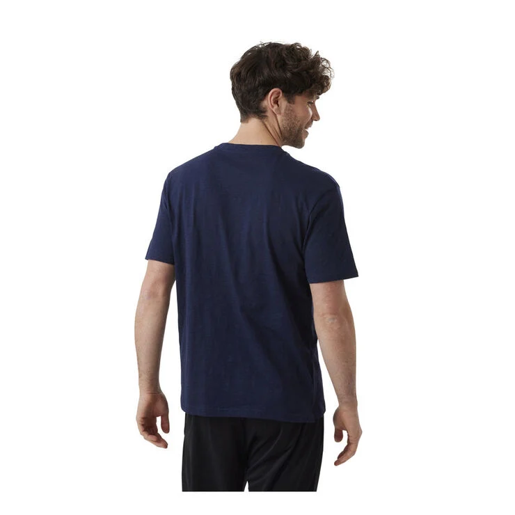 Firefly Solid Slub T-shirt Blå