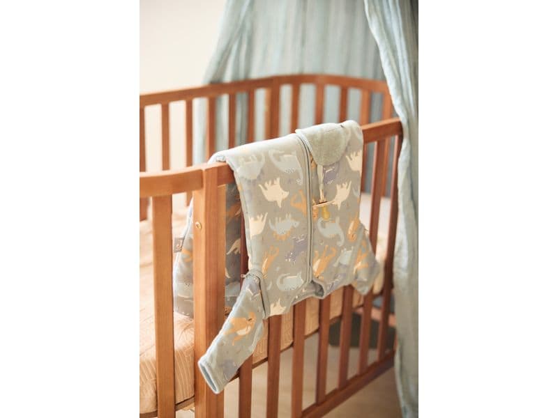 Jollein Baby-Ganzjahresschlafsack Roarsome 110 cm Babyschlafsack mit abnehmbaren Ärmeln
