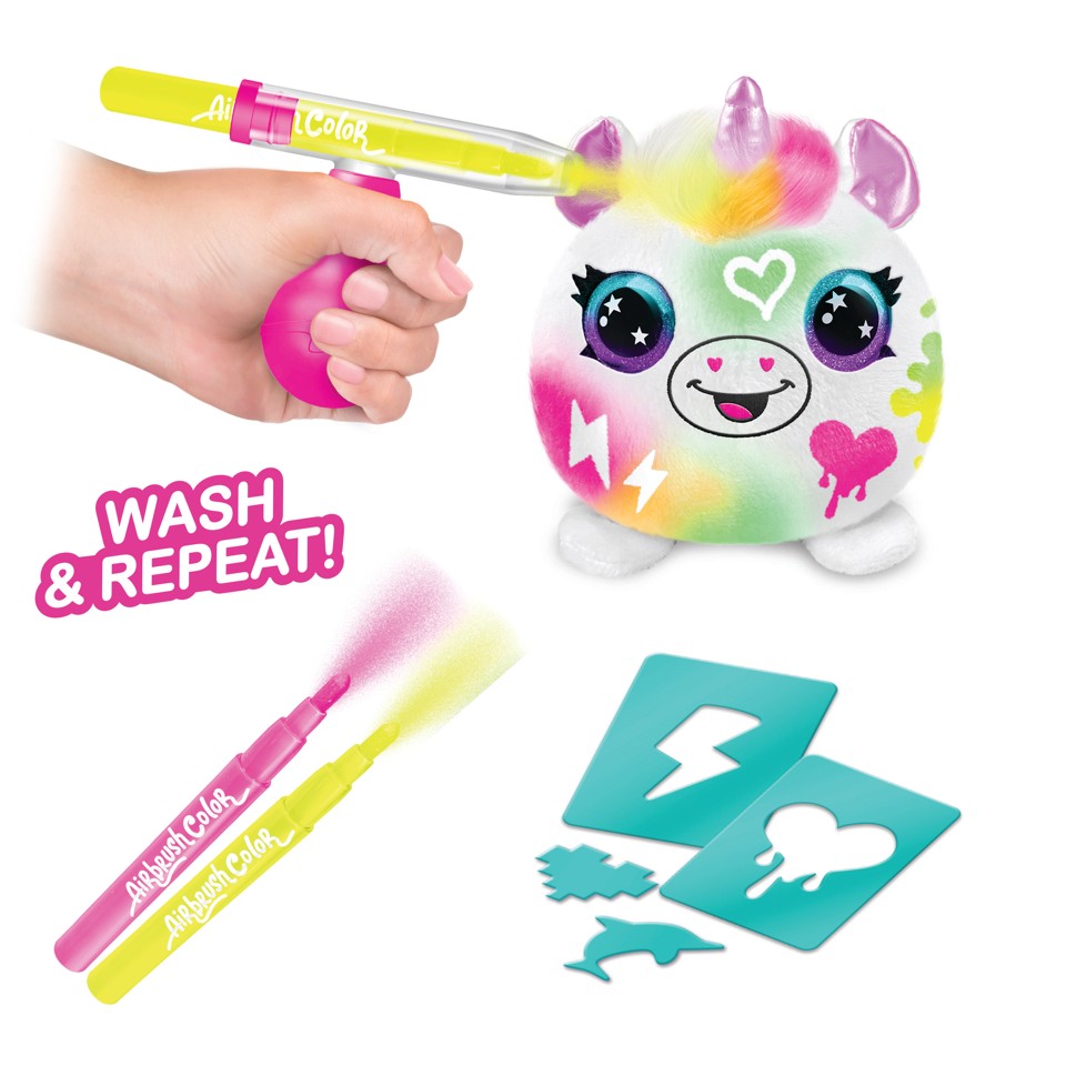 Airbrush Plush - Neon Mini Mystery Kit PDQ