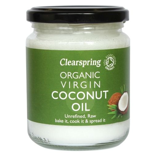 Clearspring Organic Virgin Raw Coconut Oil 200 g