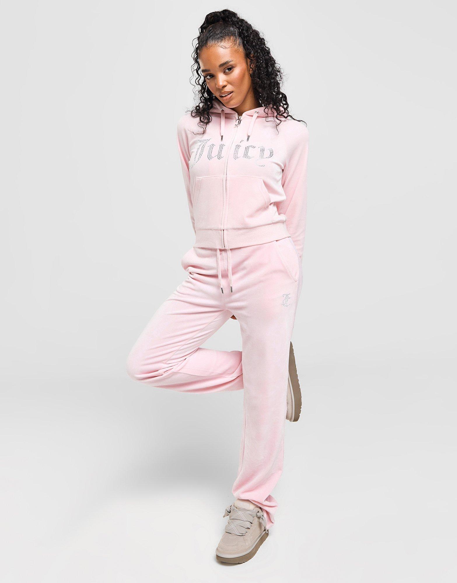 JUICY COUTURE Pantalon de jogging Diamante en Velours Femme