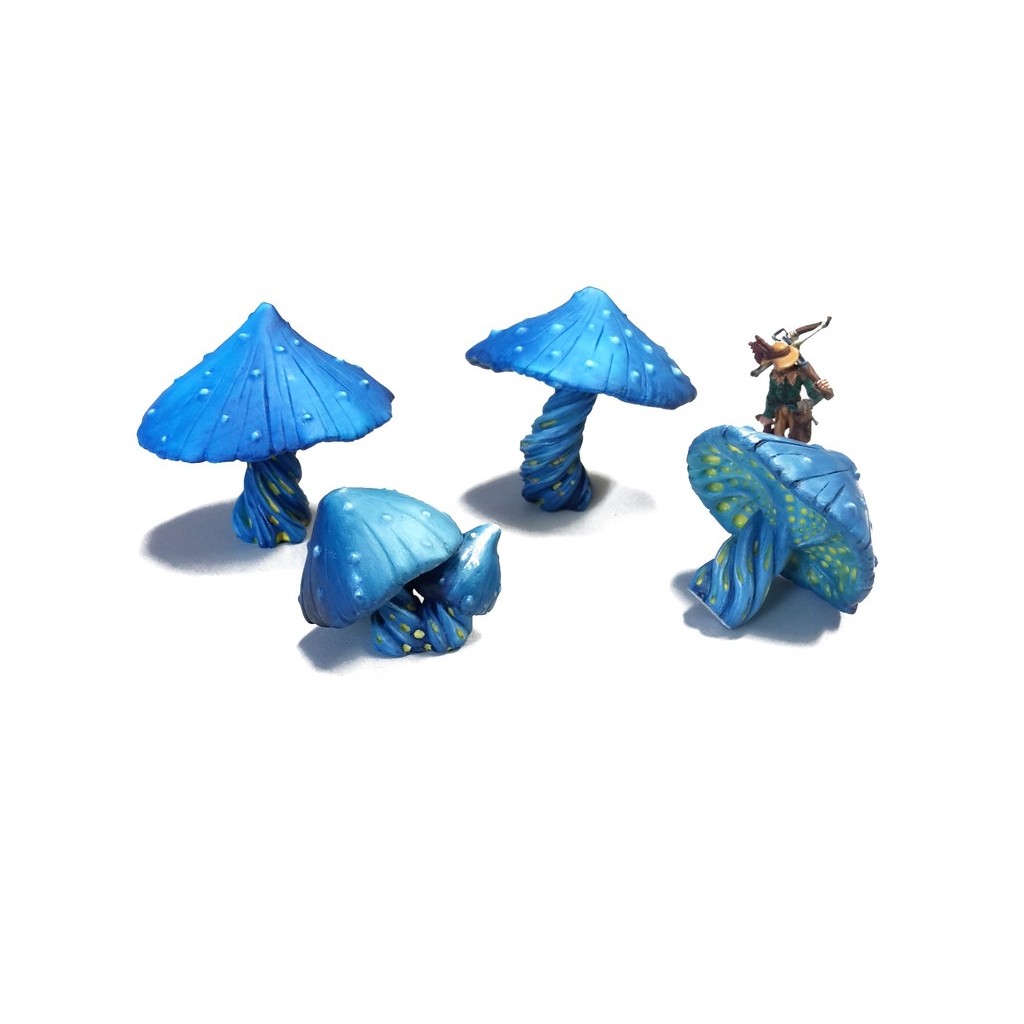 Ziterdes: Giant Mushrooms (4 pcs.)