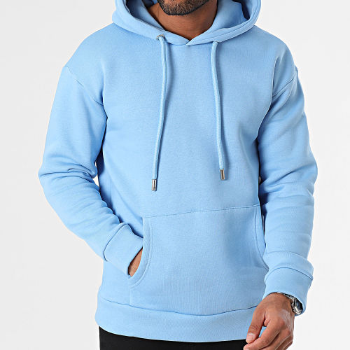 Sweat Capuche Bleu Clair