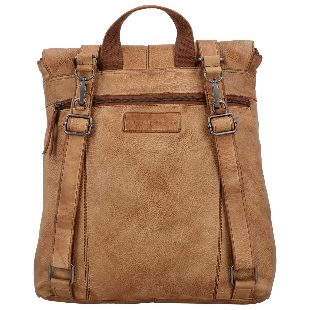 Hide & Stitches Paint Rock Schouder/ Rugtas Overslag Cognac
