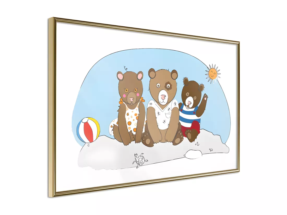 Affiche Murale Encadrée 