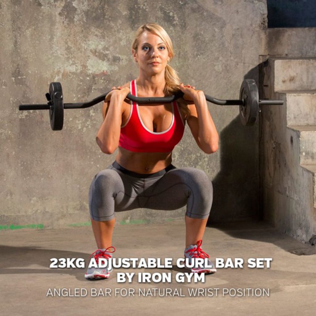 Barra de peso Iron Gym