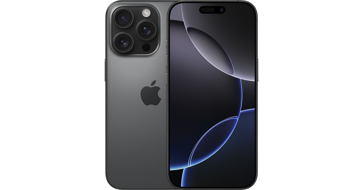 AppleiPhone 16 Pro smartphone  (Zwart, 512 GB, iOS, NON DEP)