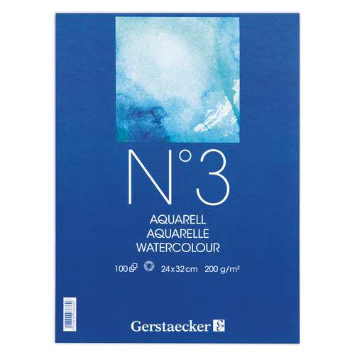 GERSTAECKER Nº 3 Aquarellblock