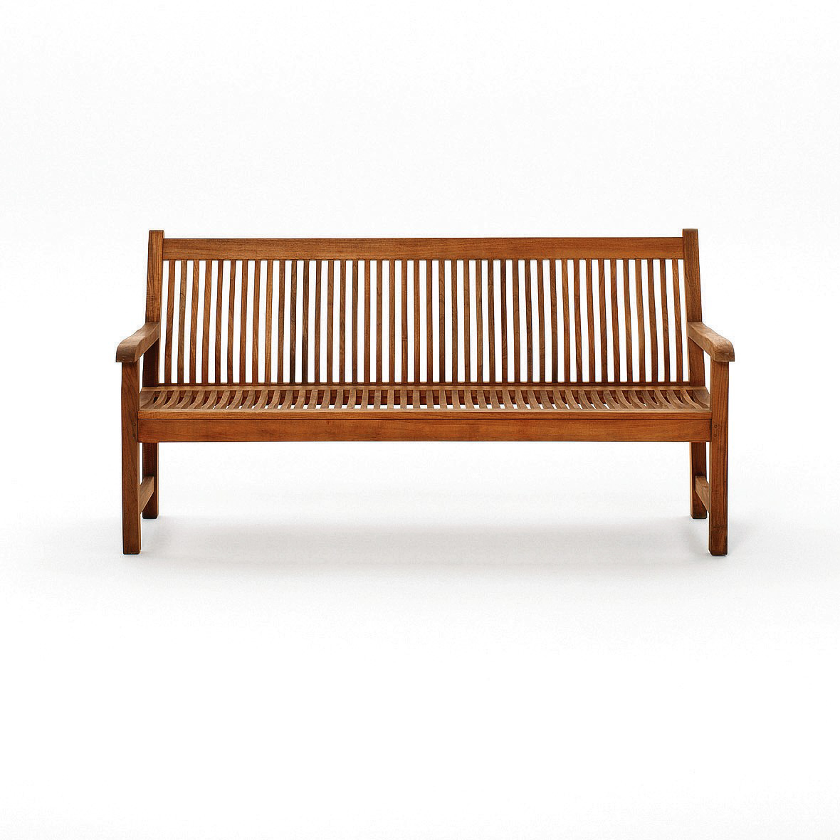 Bank 'Neyborg' 2-sitzig, aus Teakholz, natur, L 120 cm, H 90 cm, T 68 cm günstig bestellen