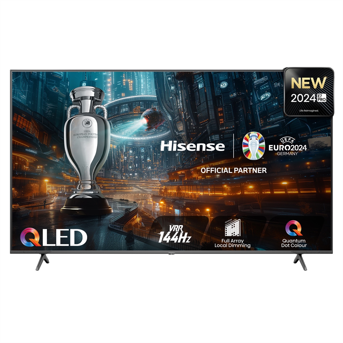 Hisense QLED-Fernseher »55E77NQ PRO« 139 cm/55 ″ UHD