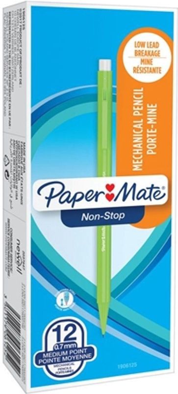 Paper Mate - Non-Stop Vulpotloden - Assortiment Neonkleuren - 0,7 mm - HB #2