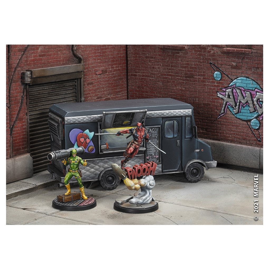 Marvel Crisis Protocol - Deadpool & Bob, Agent of Hydra