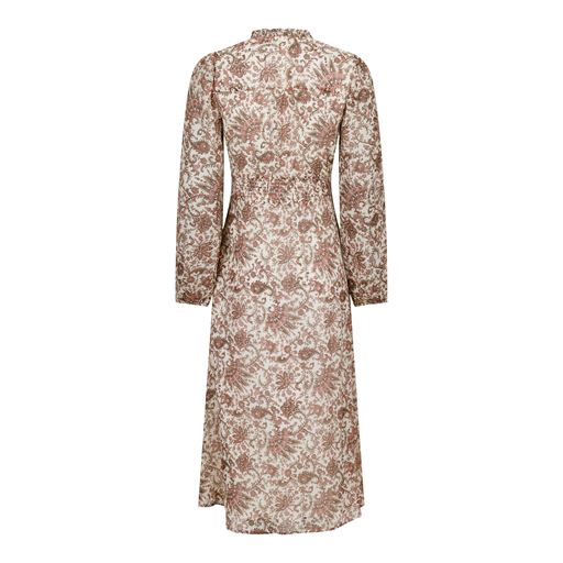 Neo Noir Nimes Vintage Paisley Kjole, Beige, 36