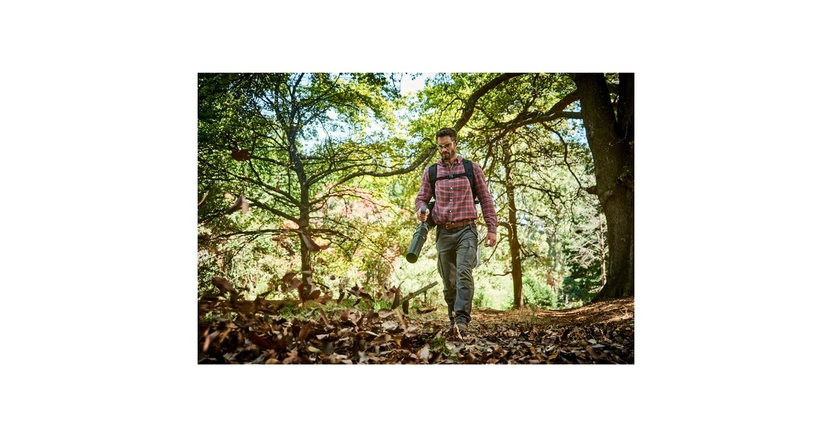 Ryobi36V Snoerloze Backpack Bladblazer MAX POWER  (Groen/zwart, Accu en lader niet inbegrepen)