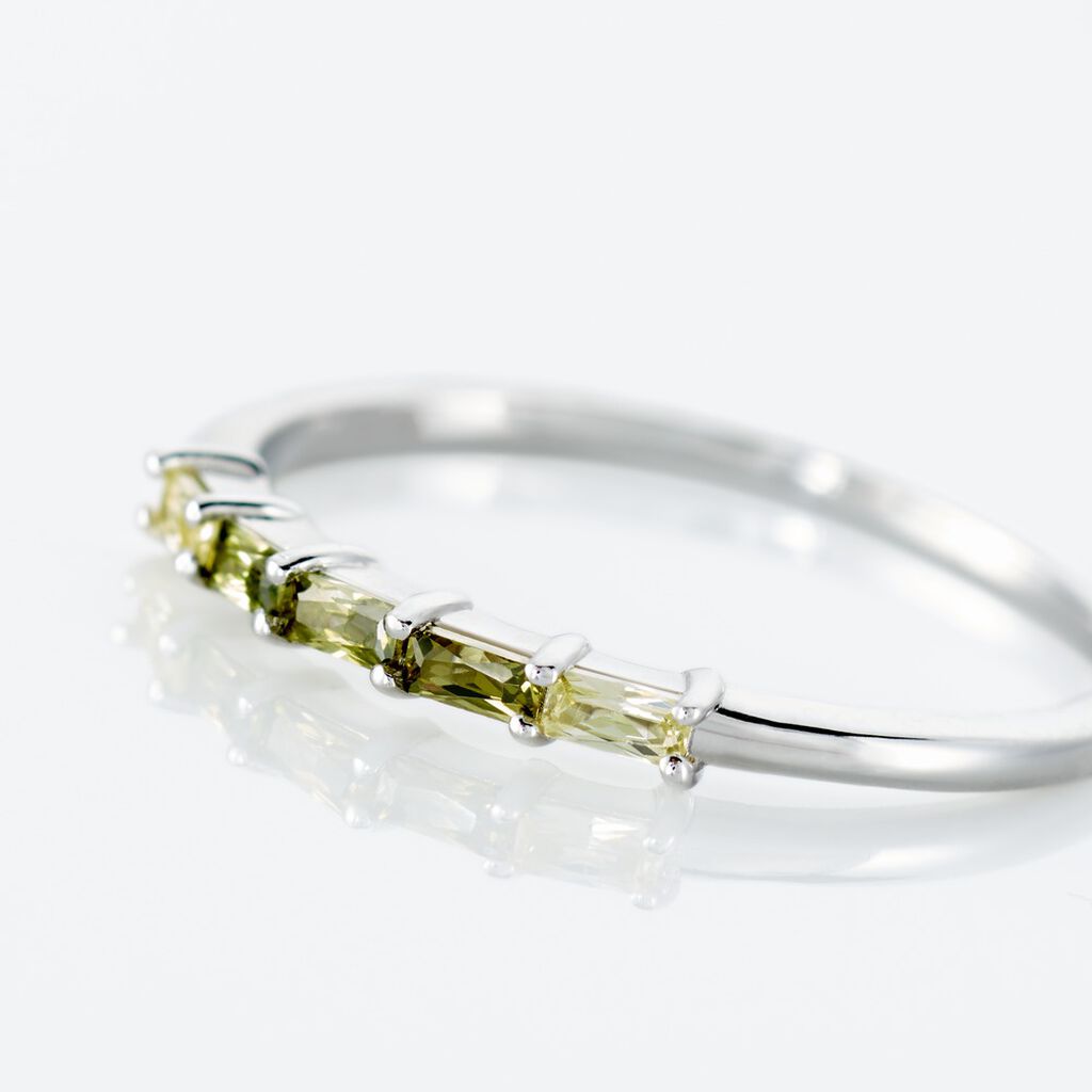 Bague Alexander Argent Blanc Oxyde De Zirconium