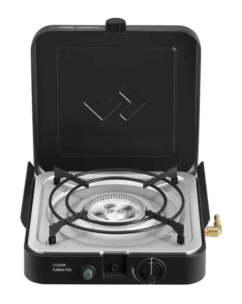 1 Cook Turbo FFS Stove &amp,  1 Cook Turbo FFD Flat Grill Plate (30mbar)