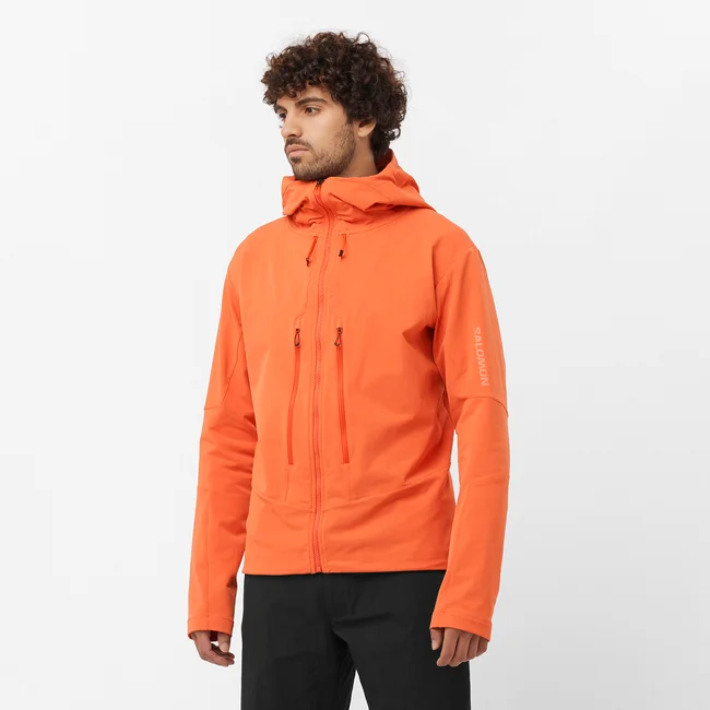 OUTPEAK SOFTSHELL  Veste coupe-vent à capuche pour homme