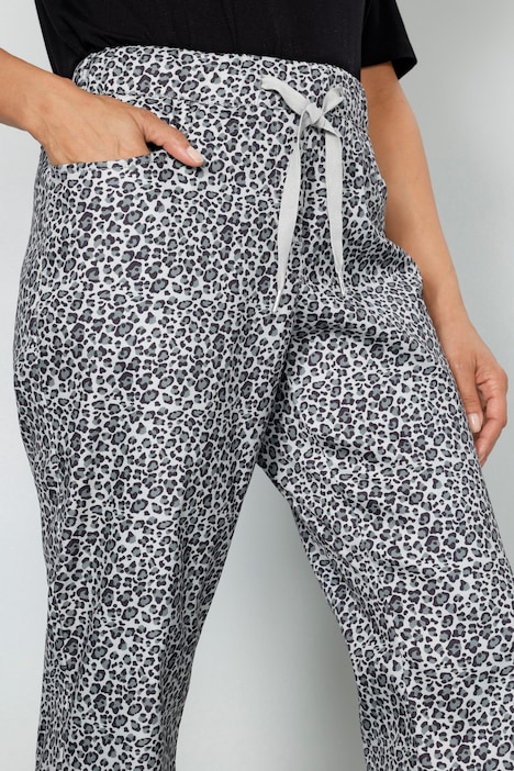 Joggpants, Leomuster, Elastikbund