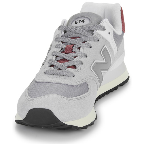 New Balance - 574 - Gris / Bordeaux