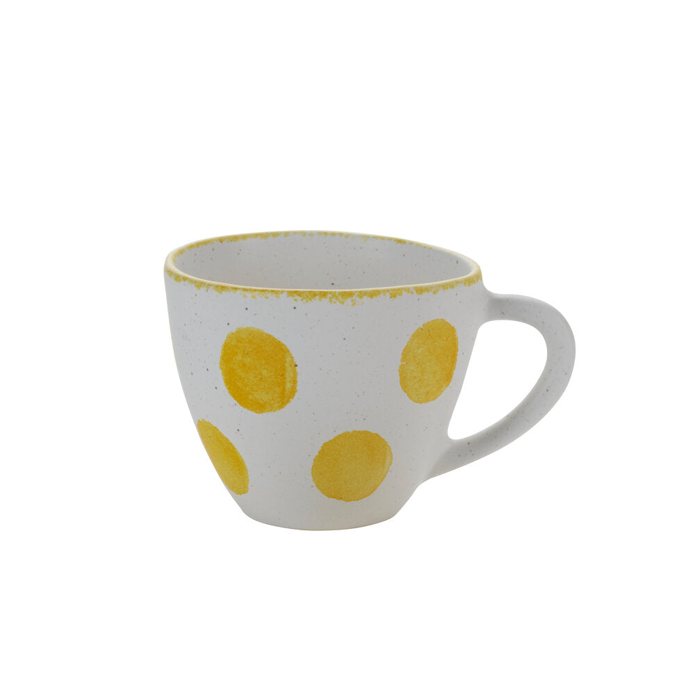 Bahne Interior  Cozy colors plettet kop - hvid/gul