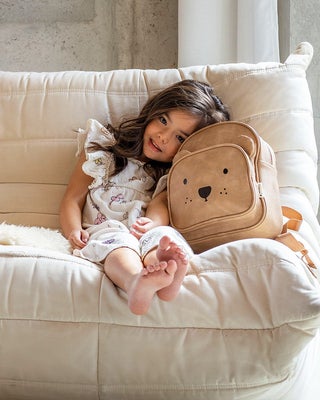 Kidzroom Ryggsekk Beary Excited 5L, Sandbrun