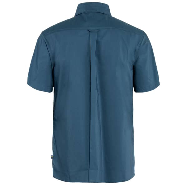 Chemise FJALLRAVEN RAVEN SHIRT SS M INDIGO BLUE