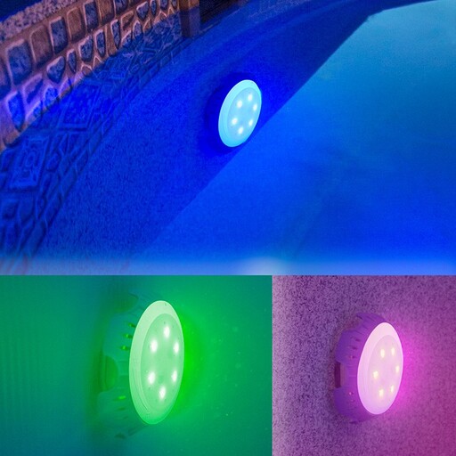 Iluminação para piscinas acima do solo