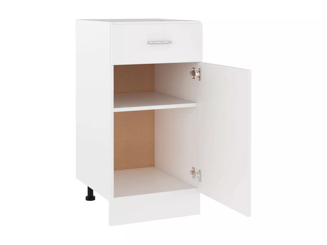 Meuble bas de cuisine Blanc 40x46x81,5