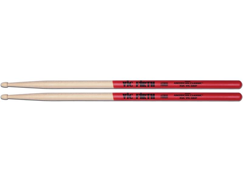 Vic Firth Drumsticks X5AVG – 1 Paar American Classic Extreme 5A mit Vic Grip-Beschichtung
