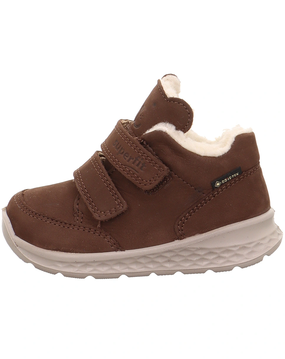 Klett-Lauflernschuhe BREEZE gefüttert in braun