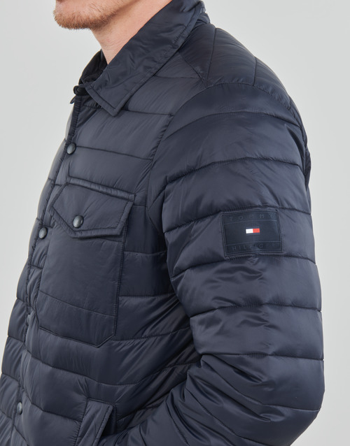 Tommy Hilfiger - PACKABLE SHIRT JACKET - Marine