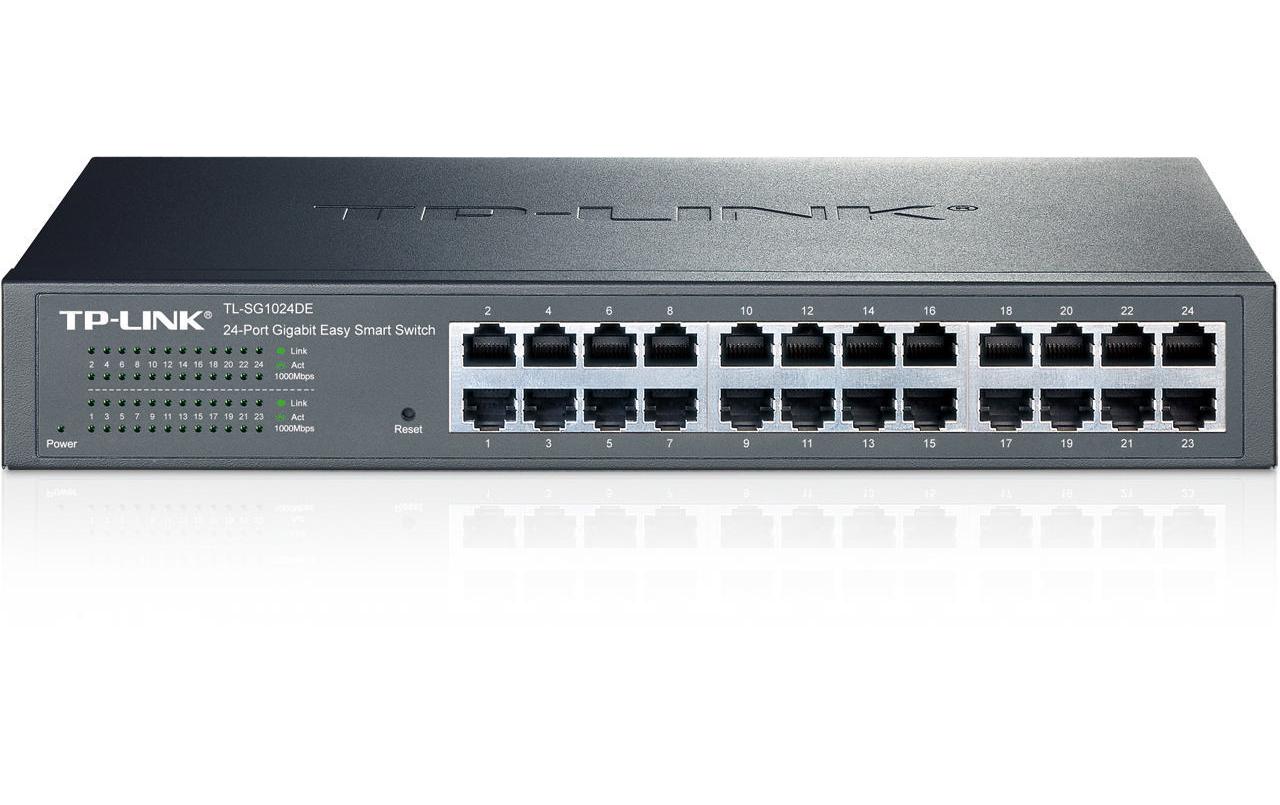 Switch Omada Easy Smart 24 x 1G Ports TL-SG1024DE 24 Port24-Port Gigabit Easy Smart Switch