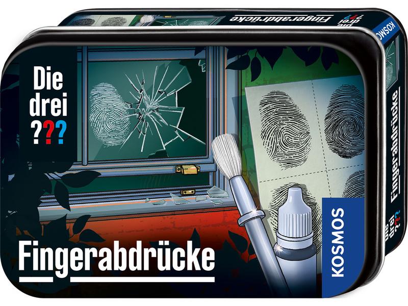 Kosmos Detektivausrüstung Die drei??? Fingerabdrücke Cooles Detektiv-Set in hochwertiger Metalldose