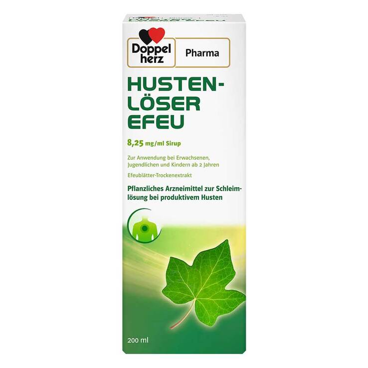 HUSTENLÖSER EFEU 8,25 mg/ml Sirup, 200 ml
