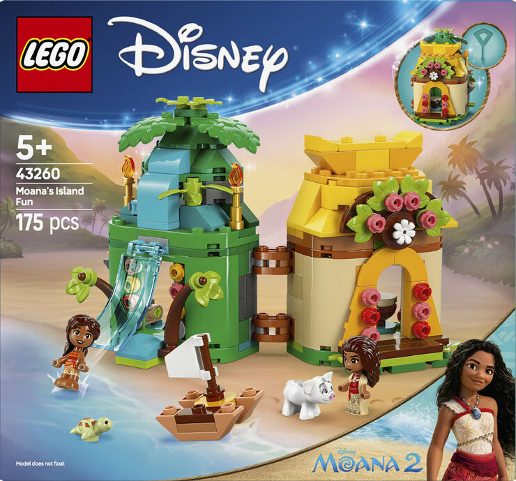 Lego Vaianas ø-sjov 43260