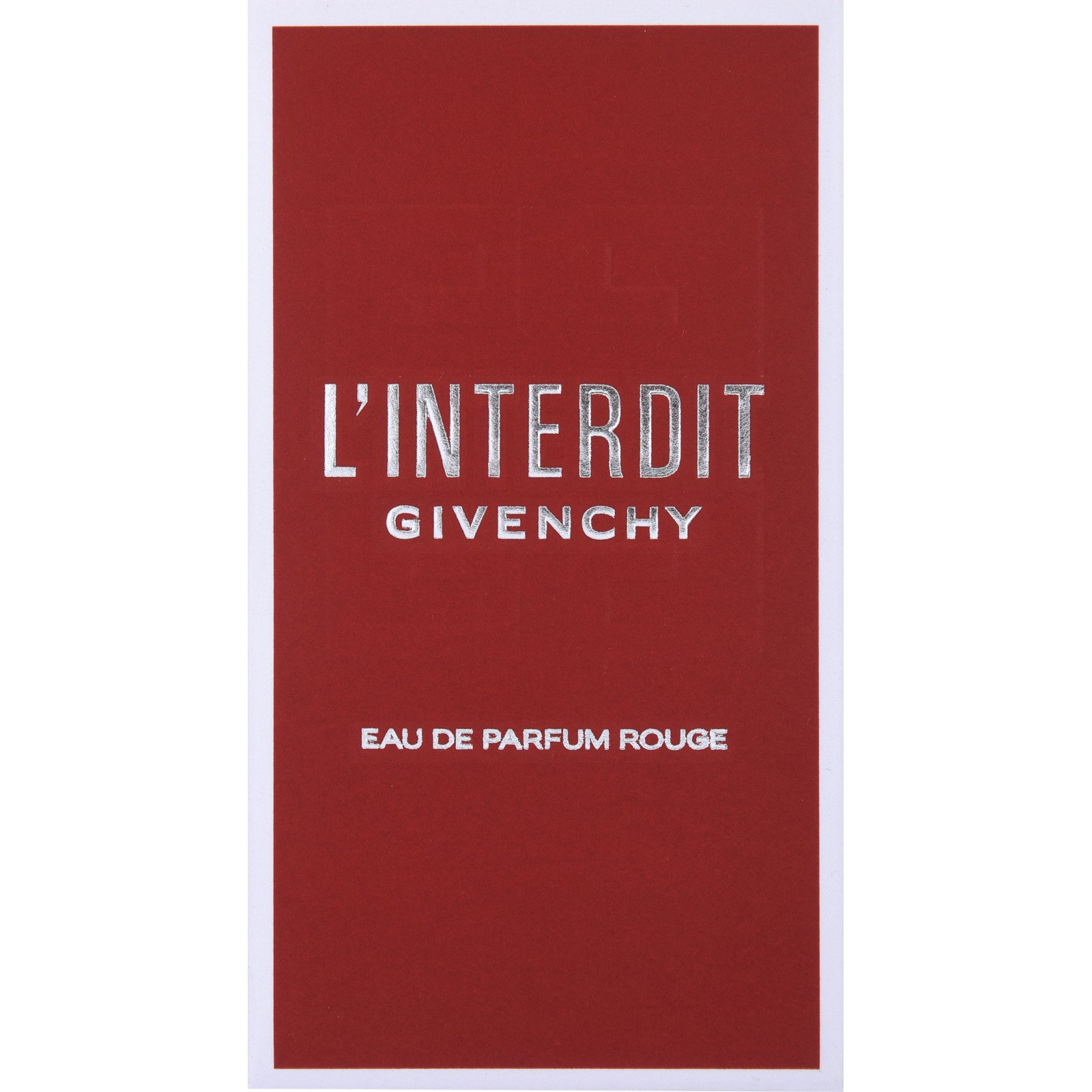 Givenchy L'Interdit Rouge Eau de Parfum 50 ml